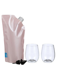 Wandervino Vintage Wine Flask Set