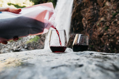 Wandervino Vintage Wine Flask Set